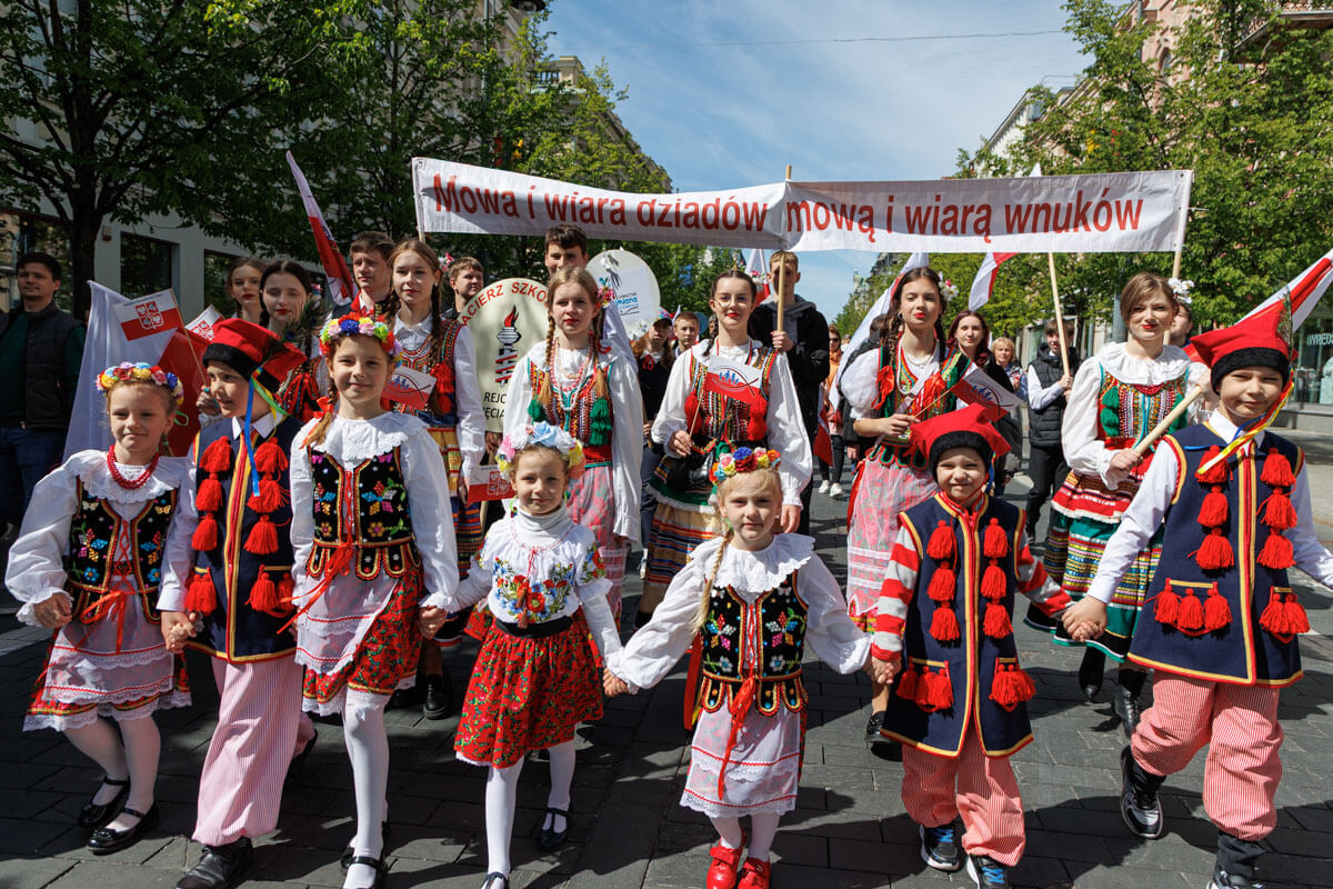 Parada Polskości w Wilnie 2025 | Fot. Marian Paluszkiewicz