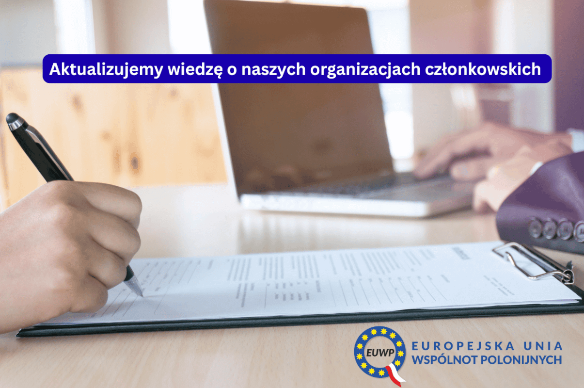 Aktualizujemy wiedzę o naszych organizacjach członkowskich