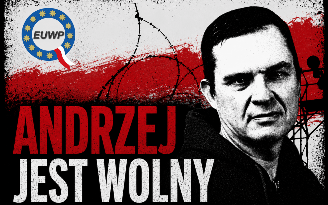 Andrzej Poczobut jest wolny! Europejska Unia Wspólnot Polonijnych wita bohatera w domu